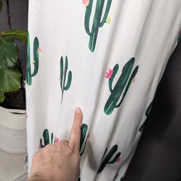 Cactus Maxi T-shirt Dress Small - Picture 3 of 6